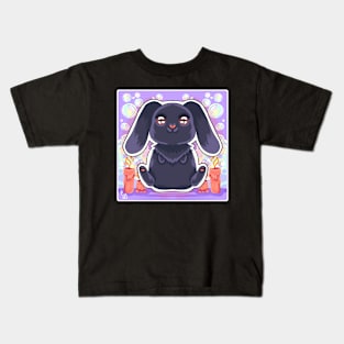 Bubble Bath bunny Kids T-Shirt